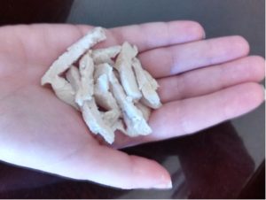 Chicken slices